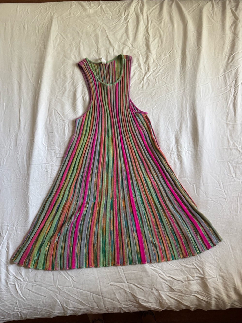 Anthropologie Daily Practice Multicolor Striped Knit dress - Women's